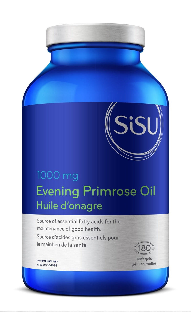 Sisu Evening Primrose Oil 1000 mg 180 Softgels Image 1