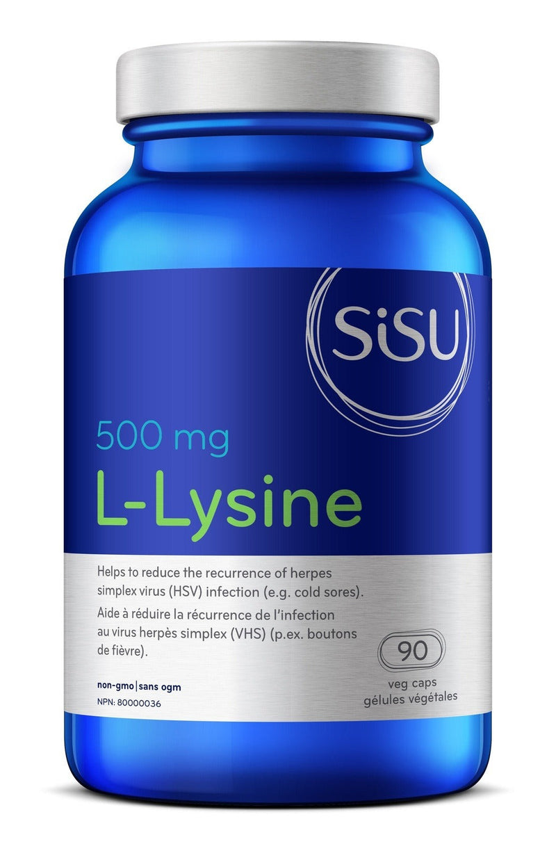 Sisu L-Lysine 500 mg 90 VCaps Image 1