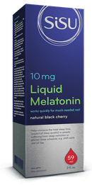 Sisu Liquid Melatonin 10 mg - Black Cherry 59 mL Image 1