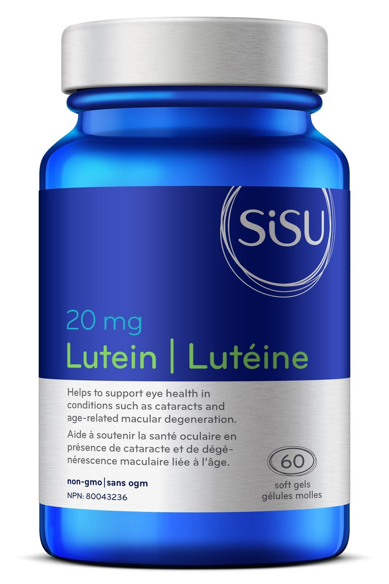 Sisu Lutein 20 mg 60 Softgels Image 1