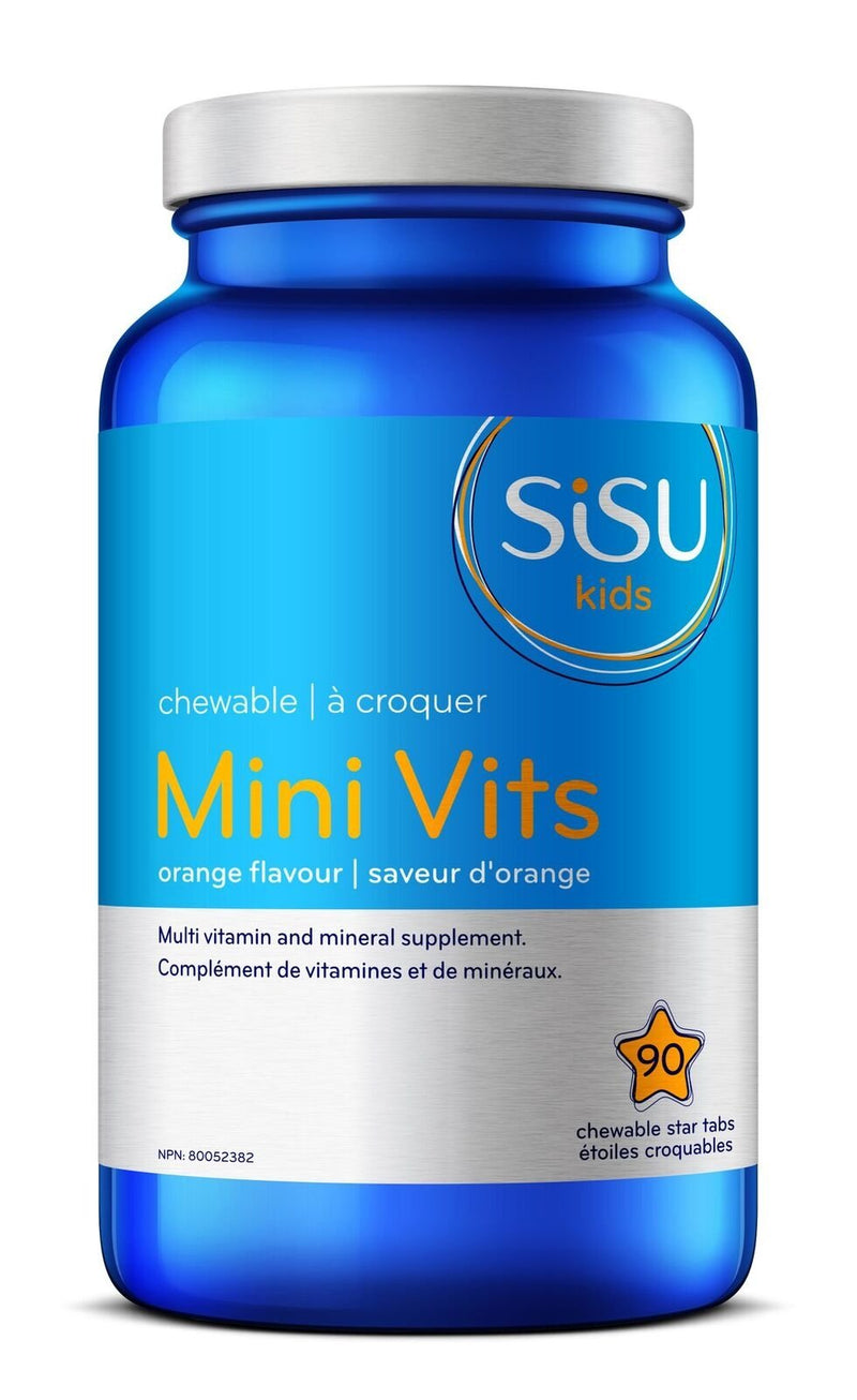 Sisu Mini Vits Chewable - Orange 90 Tablets Image 1