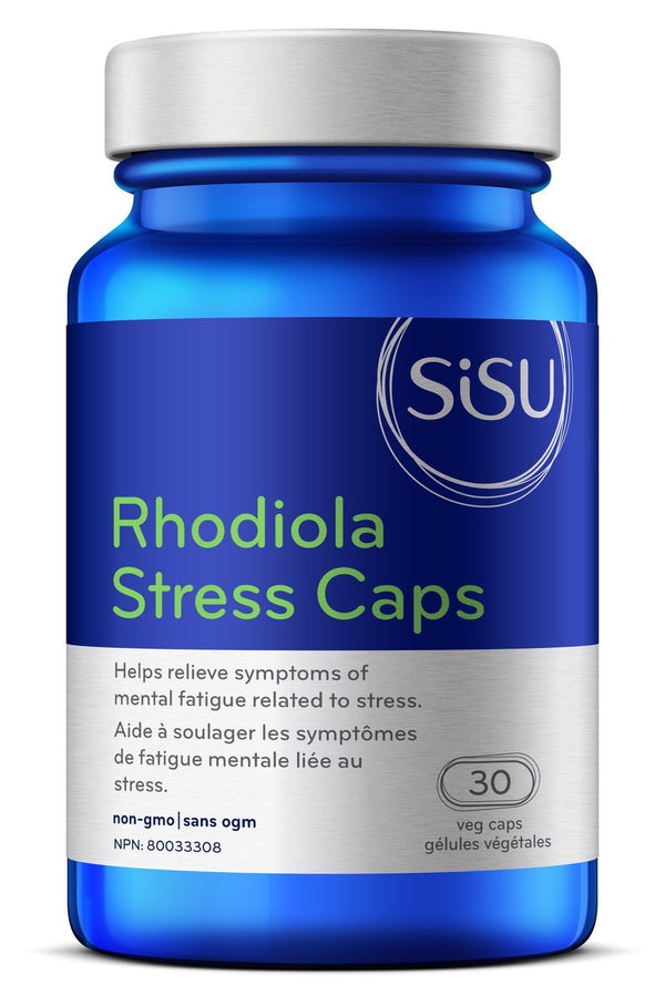 Sisu Rhodiola Stress Caps VCaps Image 1