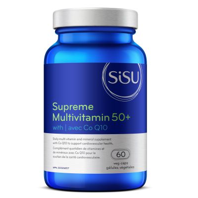 Sisu Supreme Multivitamin 50+ with Co Q10 VCaps Image 1