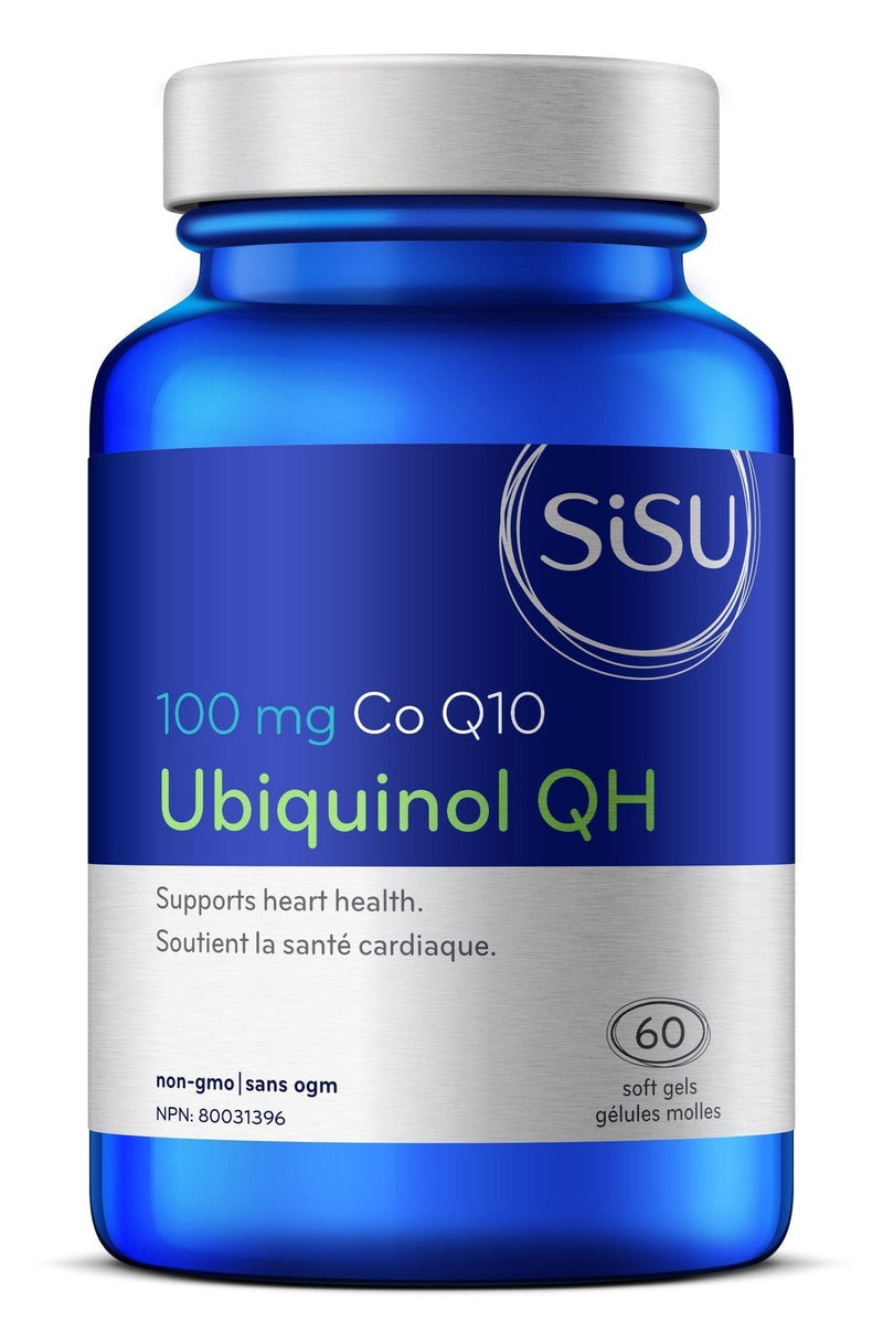 Sisu Ubiquinol QH 100 mg 60 Softgels Image 1