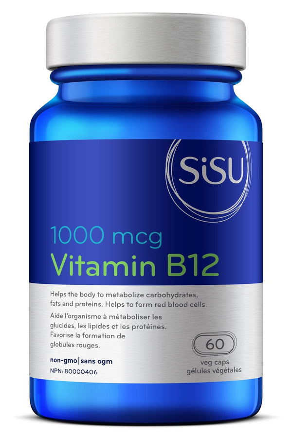 Sisu Vitamin B12 1000 mcg 60 VCaps Image 1