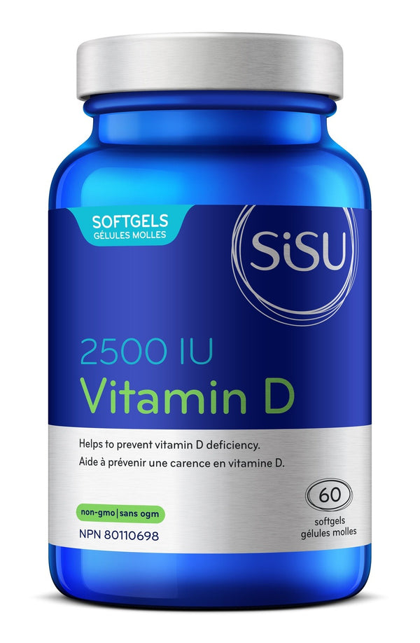 Sisu Vitamin D 2500 IU Softgels Image 1