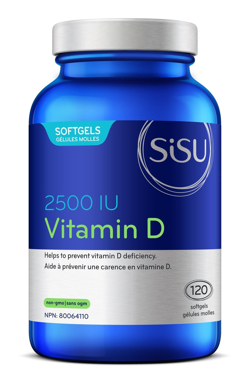 Sisu Vitamin D 2500 IU Softgels Image 2