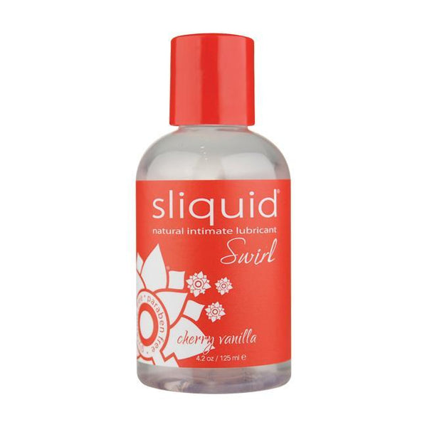 Sliquid Swirl Natural Intimate Lubricant - Cherry Vanilla 125 mL Image 1