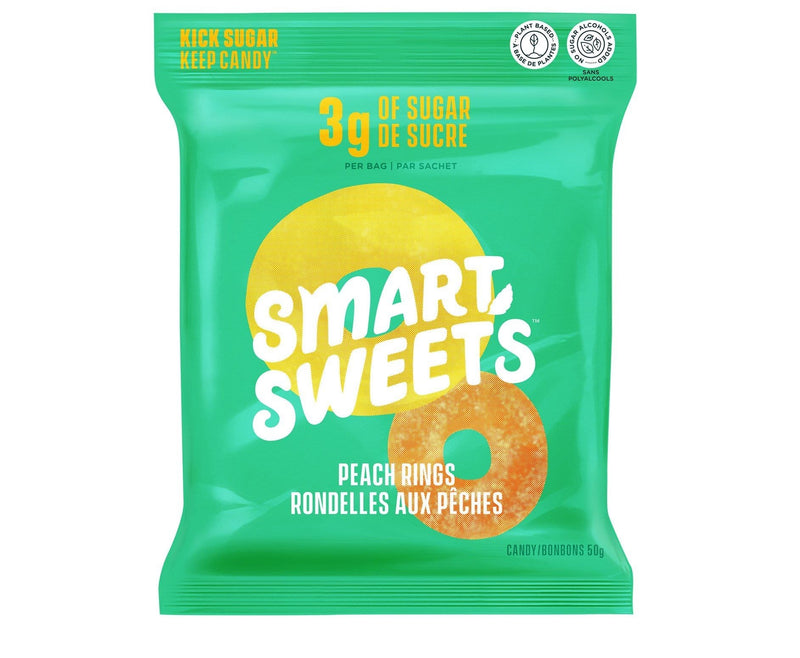 SmartSweets Peach Rings Image 1