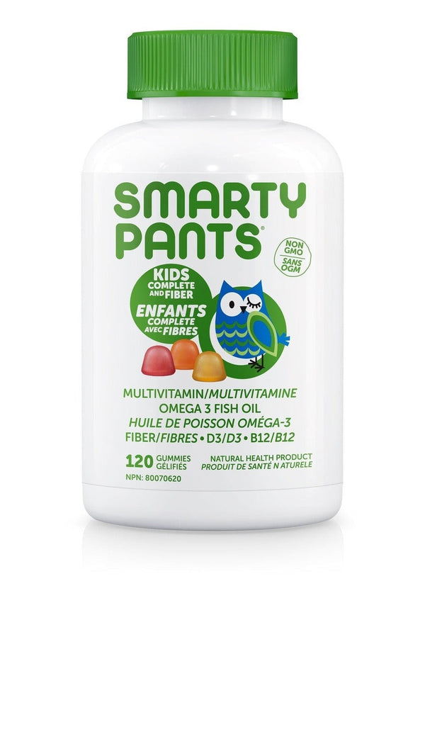SmartyPants Kids Complete + Fiber 120 Gummies Image 1