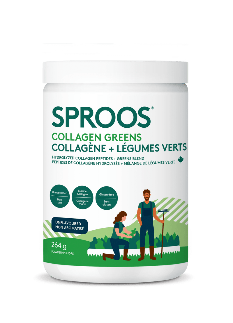 Sproos Collagen Greens - Unflavoured 264 g Image 1