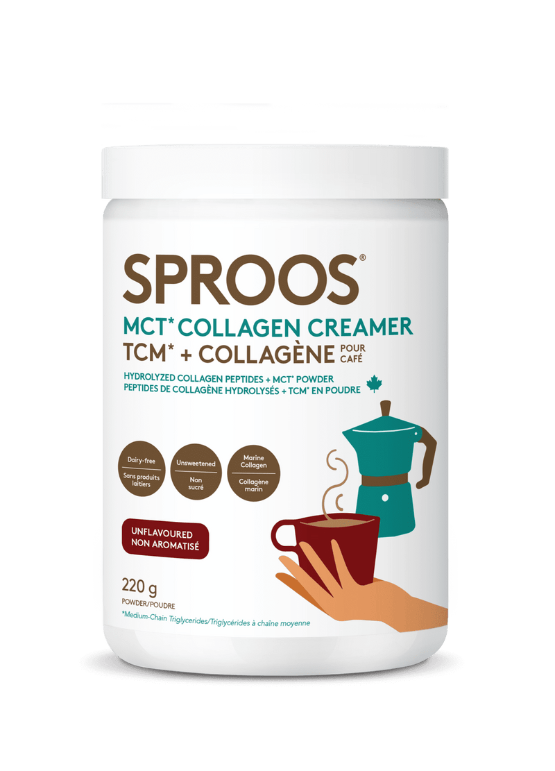 Sproos MCT Collagen Creamer - Unflavoured 220 g Image 1
