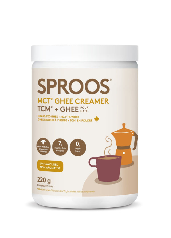 Sproos MCT Ghee Creamer - Unflavored 220 g Image 1