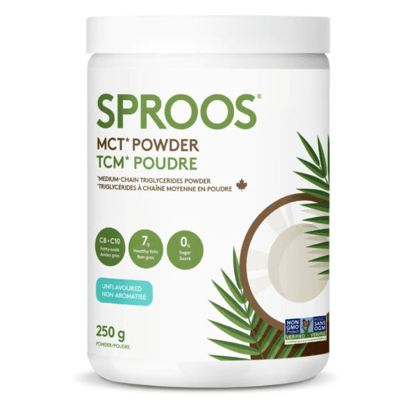 Sproos MCT - Unflavoured Powder 250 g Image 1