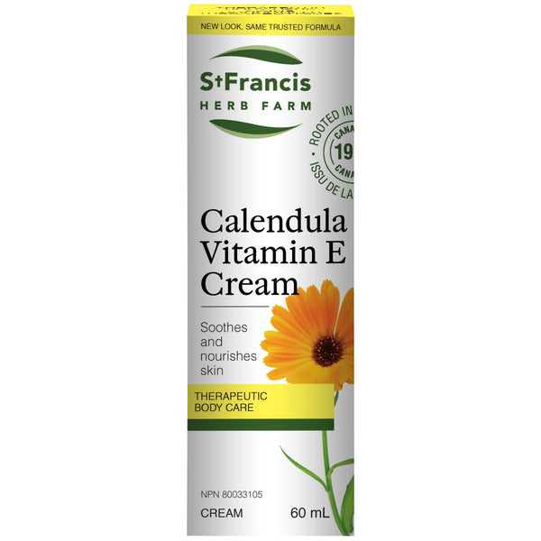 St Francis Herb Farm Calendula Vitamin E Cream 60 mL Image 1