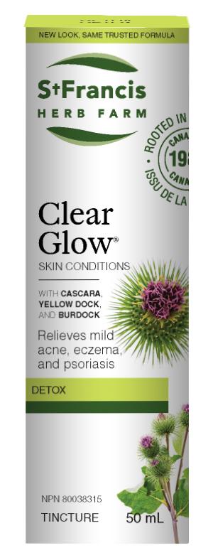 St Francis Herb Farm ClearGlow Tincture 50 mL Image 1