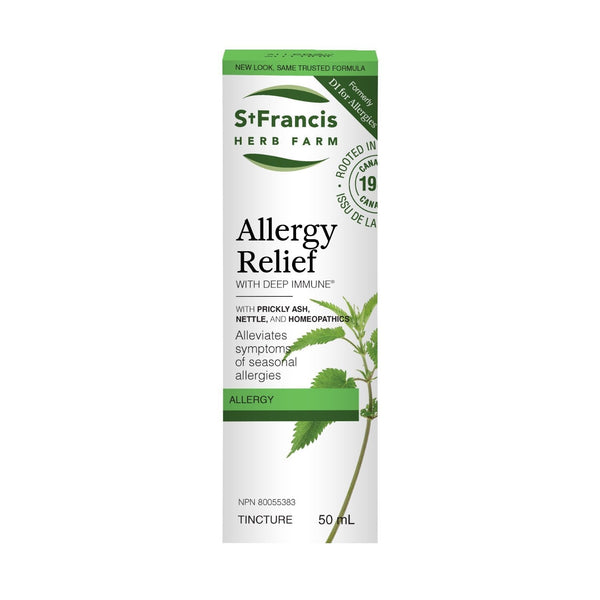 St Francis Herb Farm Deep Immune for Allergies Tincture 50 mL Image 1