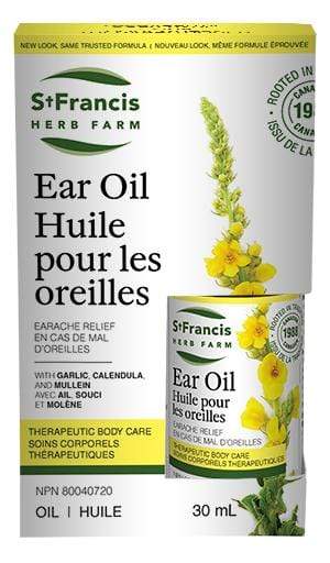 St Francis Herb Farm Ear Oil 30 mL Image 1