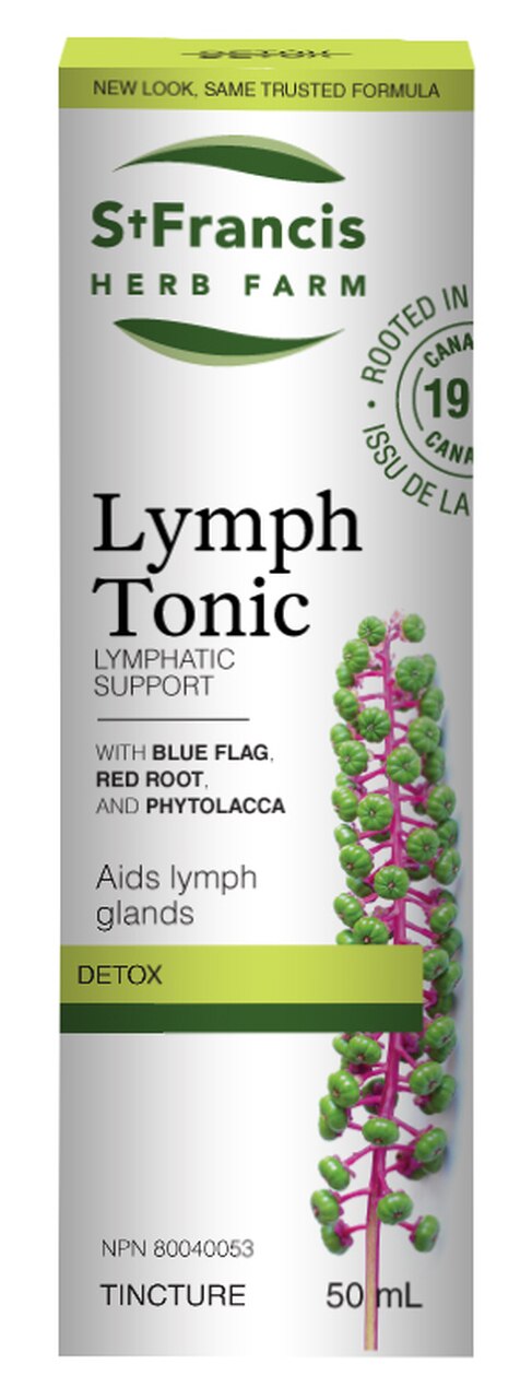St Francis Herb Farm Lymph Tonic Tincture 50 mL Image 1