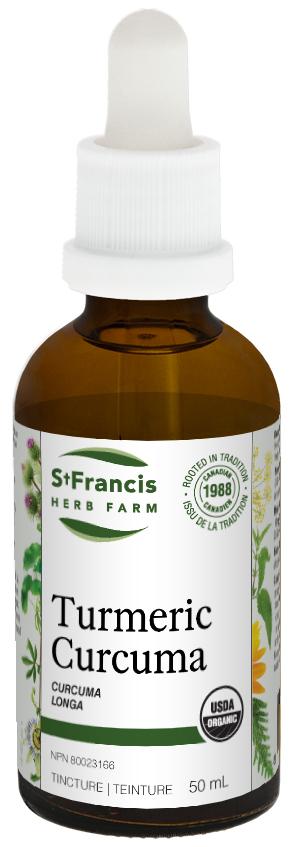St Francis Herb Farm Turmeric Tincture 50 mL Image 1