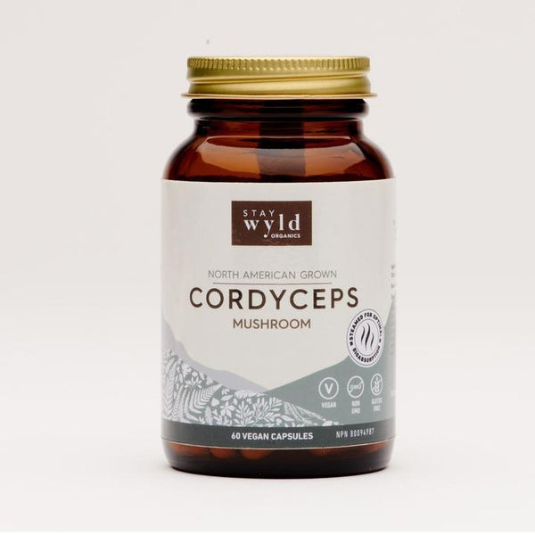 Stay Wyld Organics Cordyceps Mushroom 60 VCaps Image 1