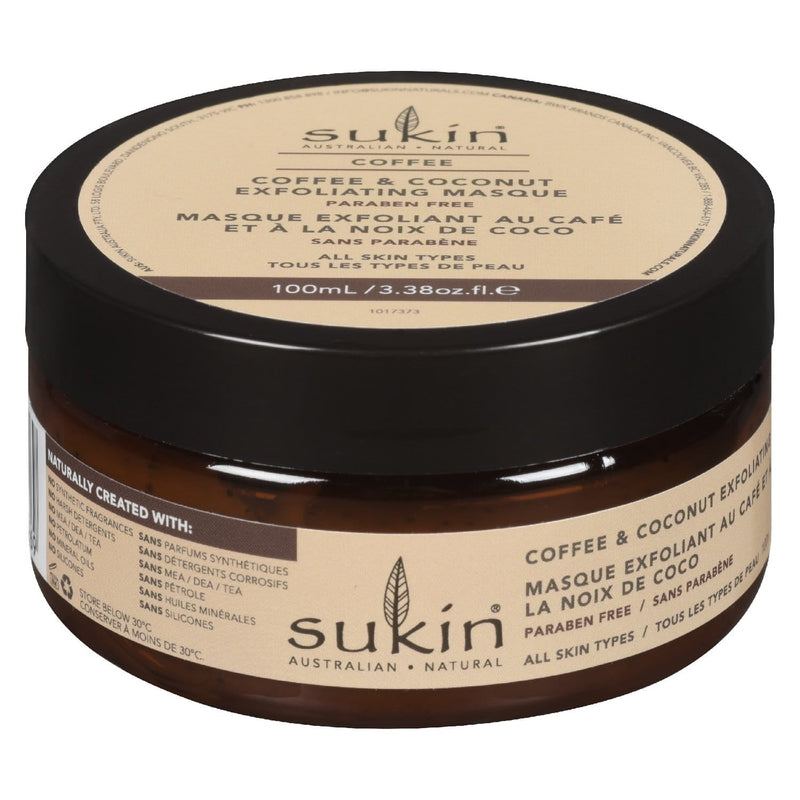 Sukin Coffee & Coconut Exfoliating Masque 100 mL Image 1