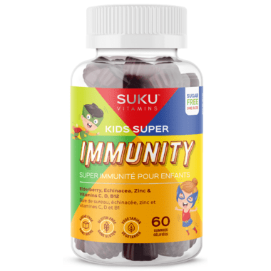 Suku Vitamins Kids Super Immunity - Pomegranate Lime 60 Gummies Image 1