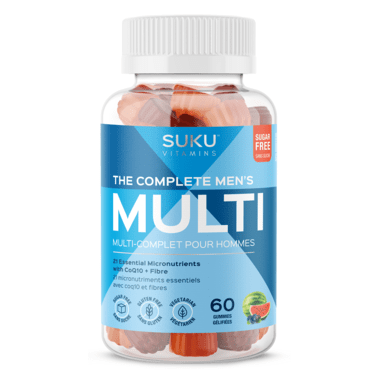 Suku Vitamins The Complete Men's Multi - Mixed Fruit Fusion 60 Gummies Image 1