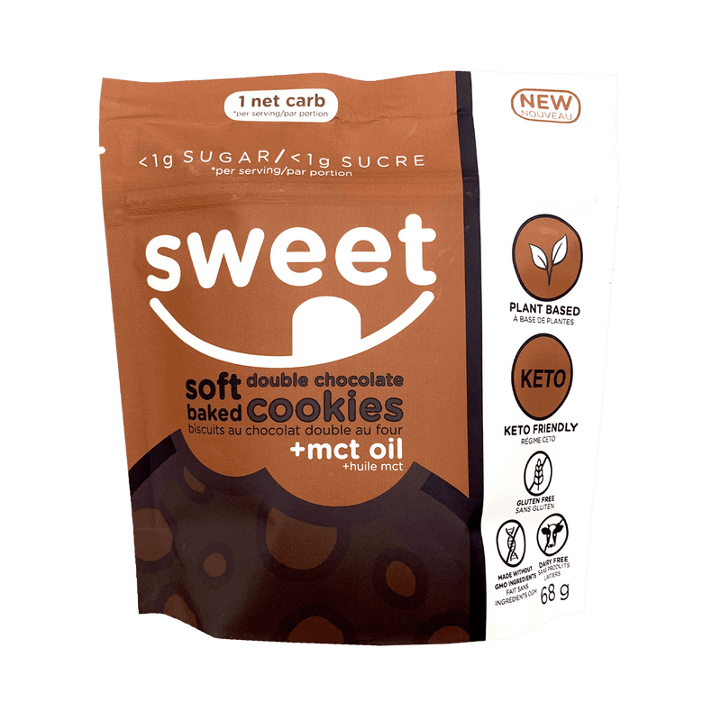Sweet Nutrition Soft Baked Double Chocolate Cookies 68 g Image 1