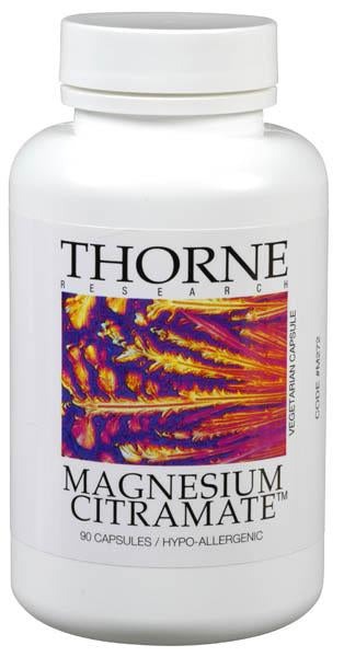 Thorne Research Magnesium Citramate 90 VCaps Image 1