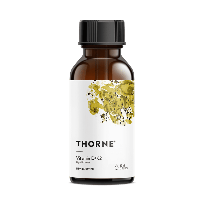 Thorne Research Vitamin D / K2 Liquid 30 mL Image 1
