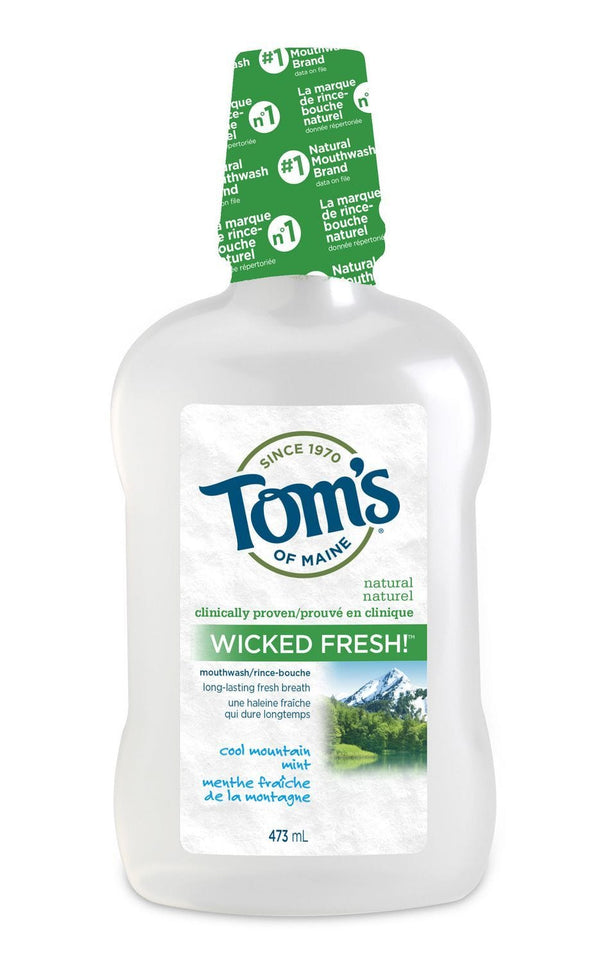 Tom's of Maine Cleansing Natural Mouthwash - Wicked Fresh 473 mL Image 1