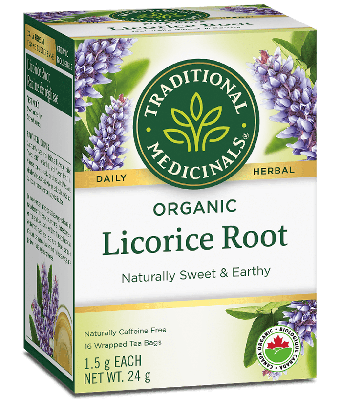 Traditional Medicinals Organic Licorice Root 16 Tea Bags Image 1
