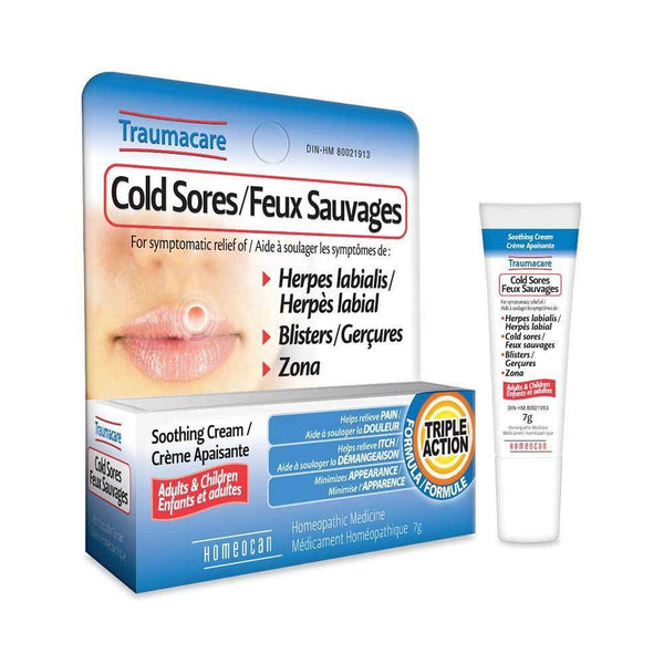 Traumacare Cold Sores Soothing Cream 7 g Image 1