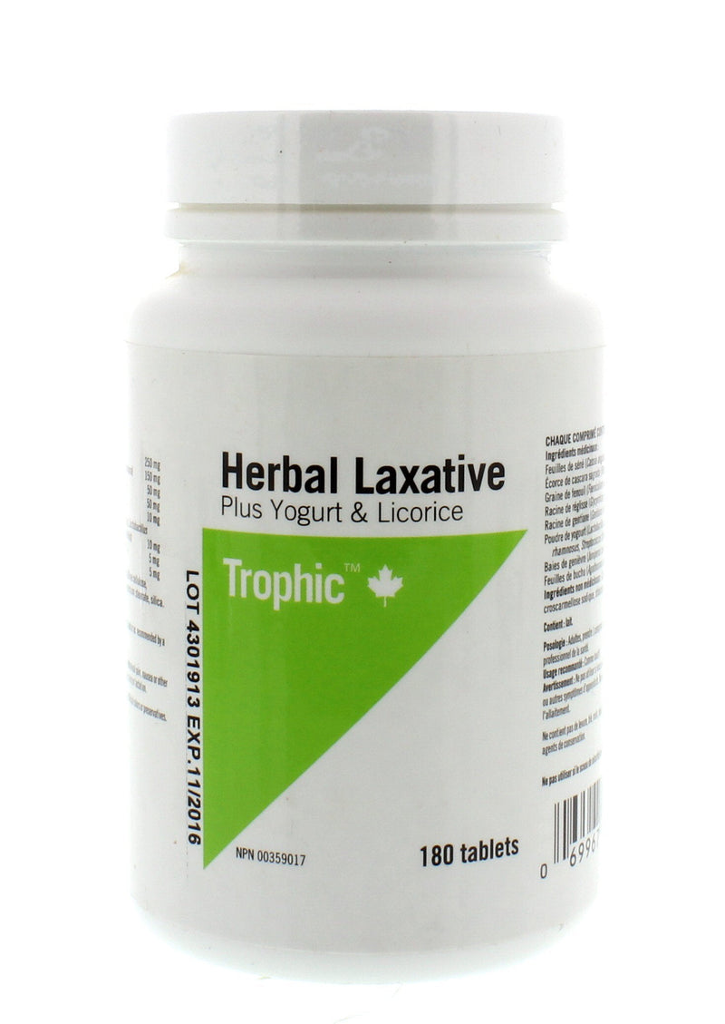 Trophic Herbal Laxative 180 Tablets Image 1