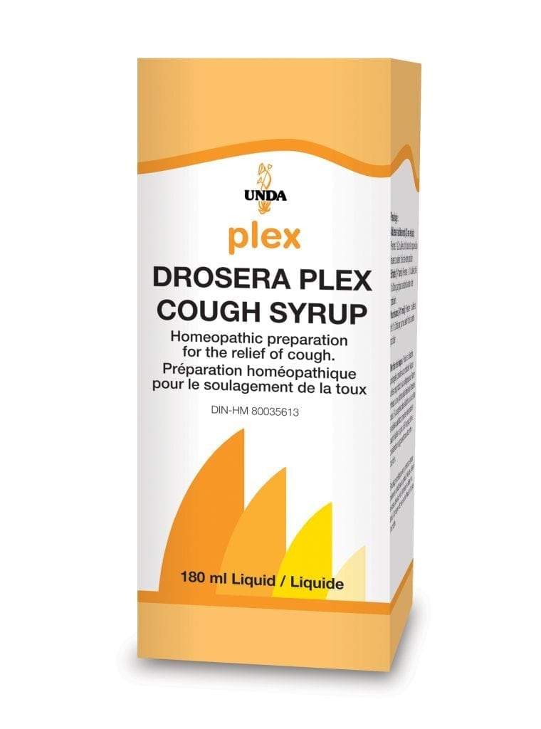 UNDA Drosera Plex Homeopathic Cough Syrup 180 mL Image 1