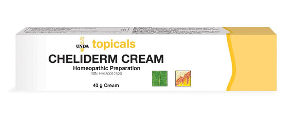 UNDA Topicals Cheliderm Homeopathic Cream 40 g Image 1