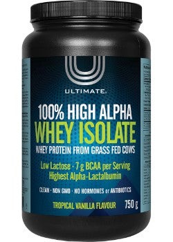 Ultimate 100% High Alpha Whey Protein - Tropical Vanilla 1.65 lbs Image 1