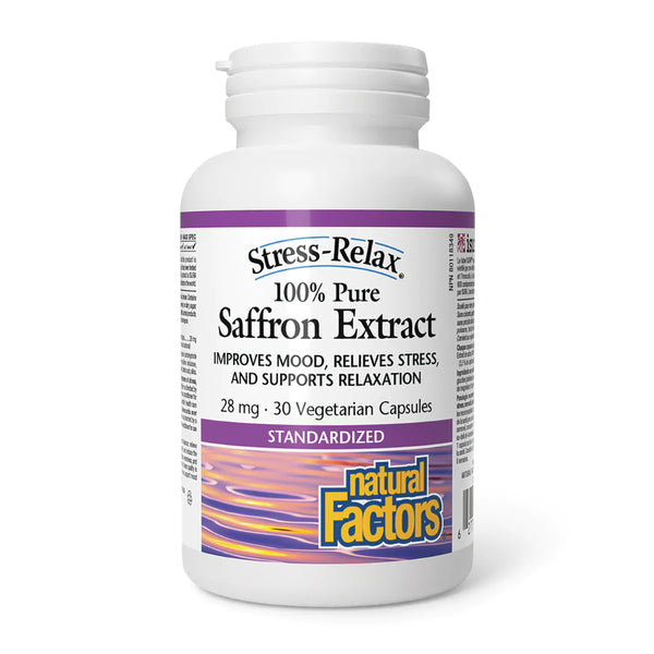 Natural Factors 100% Pure Saffron Extract 28 mg (30 VCaps)