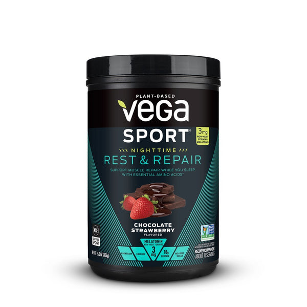 Vega Sport Rest & Repair - Chocolate Strawberry 426 g Image 1