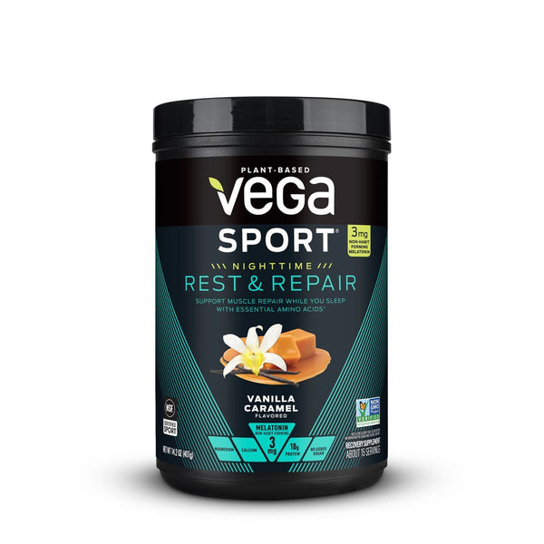 Vega Sport Rest & Repair - Vanilla Caramel 401 g Image 1