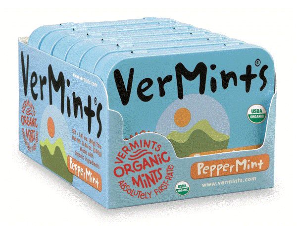 VerMints Organic Mints - Peppermint Image 1