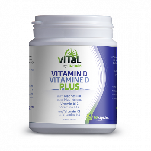 ITL Health Vital Vitamin D Plus (60 Capsules)