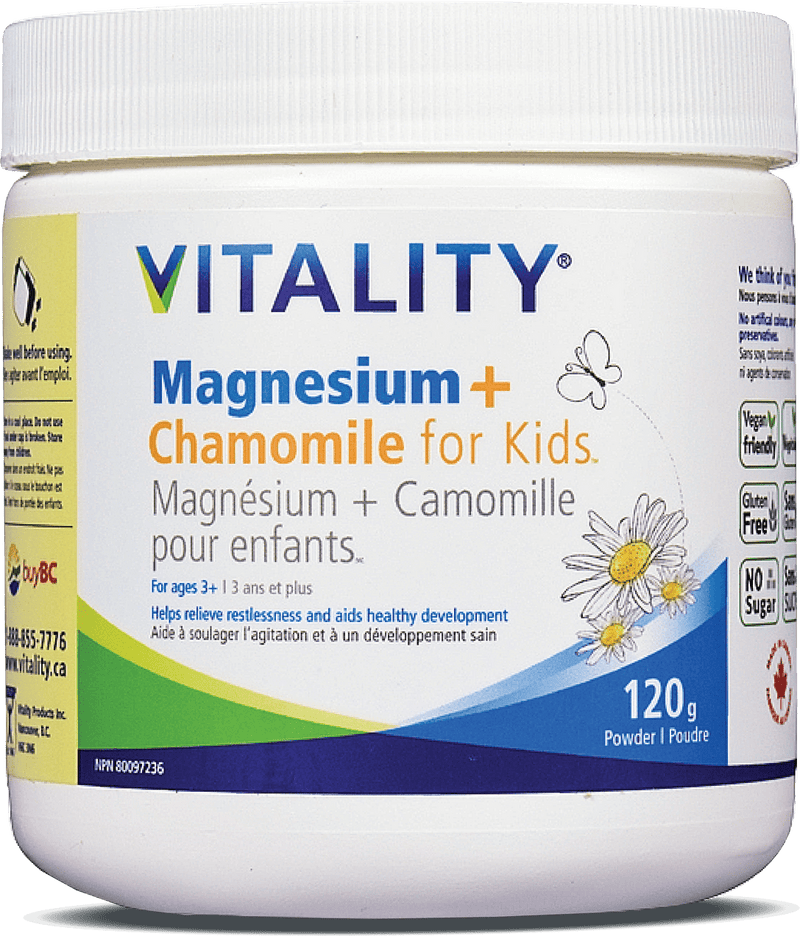 Vitality Magnesium + Chamomile for Kids Powder 120 g Image 1