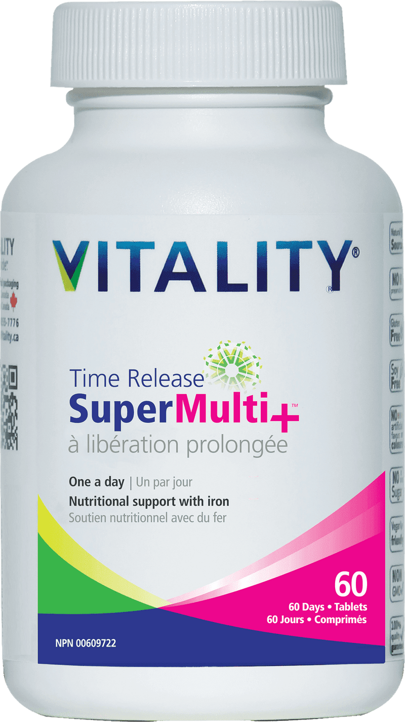 Vitality Time Release Super Multi+ Tablets Image 2