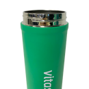 Vitasave Stainless Steel Sport Shaker Bottle (850 mL) with black and silver finish, ideal for mixing drinks