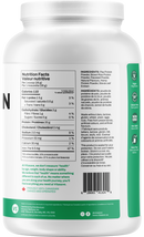 Vitasave Vegan Protein packaging – Vanilla, nutritional info visible on side