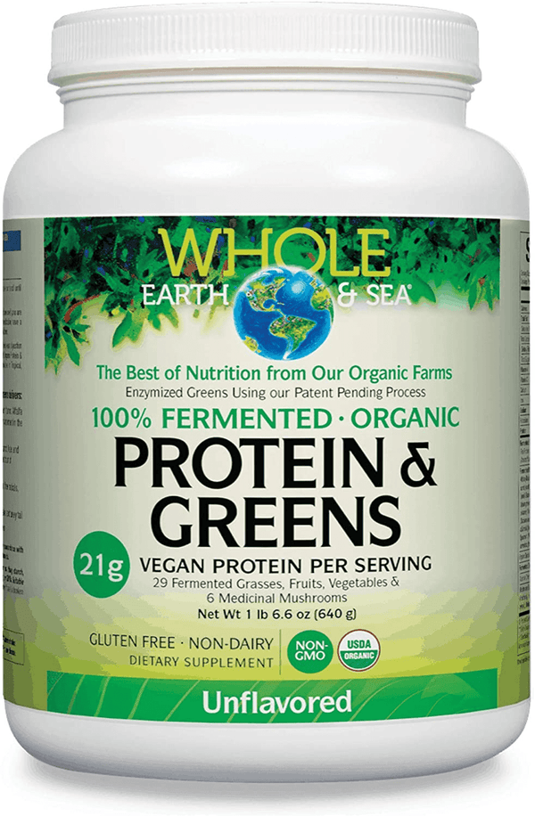 Whole Earth Sea Protein & Greens - Unflavoured 640 g Image 1