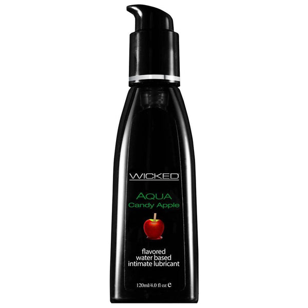 Wicked Aqua Lubricant - Candy Apple 120 mL Image 1