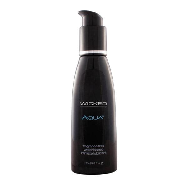 Wicked Aqua Water-Based Intimate Lubricant - Fragrance Free Image 1